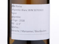 Languedoc Blanc,2018