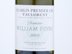 Chablis Premier Cru Vaulorent Domaine,2018