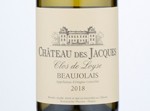 Château des Jacques Beaujolais Blanc,2018