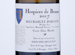 Meursault-Porusots 1er Cru Cuvée Jehan Humblot Hospices de Beaune,2017