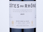 Berry Bros.& Rudd Côtes du Rhône Rouge by Rémi Pouizin,2019