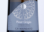 Ca' Mandato Pinot Grigio Trentino,2019