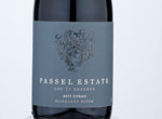 Passel Estate Lot 71 Reserve Syrah,2017