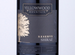 Yellowwood Reserve Shiraz,2018