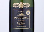 Cava Jaume Serra Vintage Brut Nature Reserva,2018