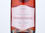 Cava Heretat el Padruell Pinot Noir,NV