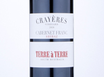 Terre a Terre Crayeres Vineyard Cabernet Franc Shiraz,2018