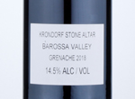 Krondorf Stone Altar Barossa Valley Old Vine Grenache,2018