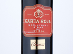 Carta Roja Crianza Monastrell Syrah,2019