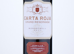 Carta Roja Grand Reservada Monastrell,2017