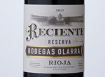 Reciente Reserva,2017