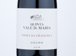 Quinta Vale D. Maria Vinha da Francisca,2018