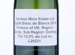 Denbies Cubitt Blanc de Blancs,2014