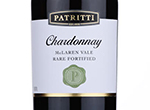 Patritti Rare Fortified Chardonnay,NV
