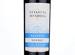 Estancia Mendoza Reserva Malbec,2018