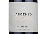 Argento Single Vineyard Altamira Organic Malbec,2020