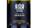 Castillo de Aresan Chardonnay Organic & Vegan Vino Tierra de Castilla,2021