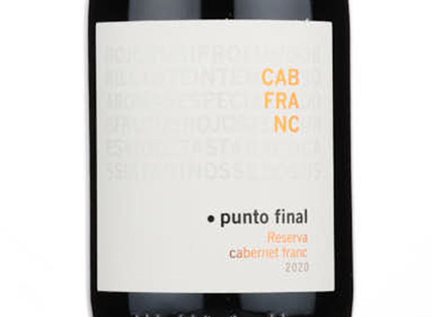 Punto Final Reserva Cabernet Franc,2020