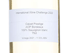 Calvet Prestige Bordeaux,2021