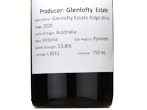 Glenlofty Estate RIdge Shiraz,2020