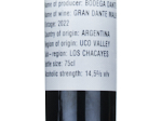 Gran Dante Malbec,2022