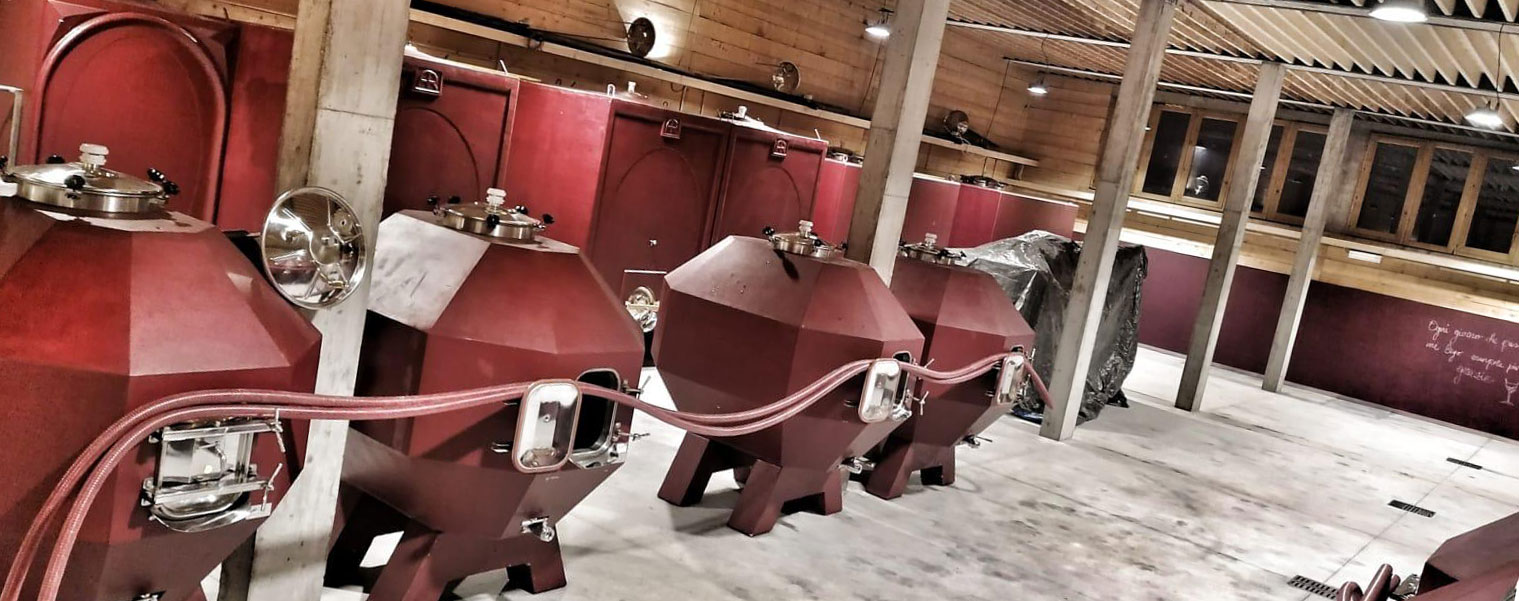 Why there are no steel tanks in this beautiful winery
