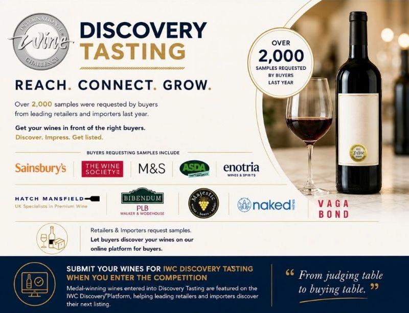 New and improved Discovery Tasting website