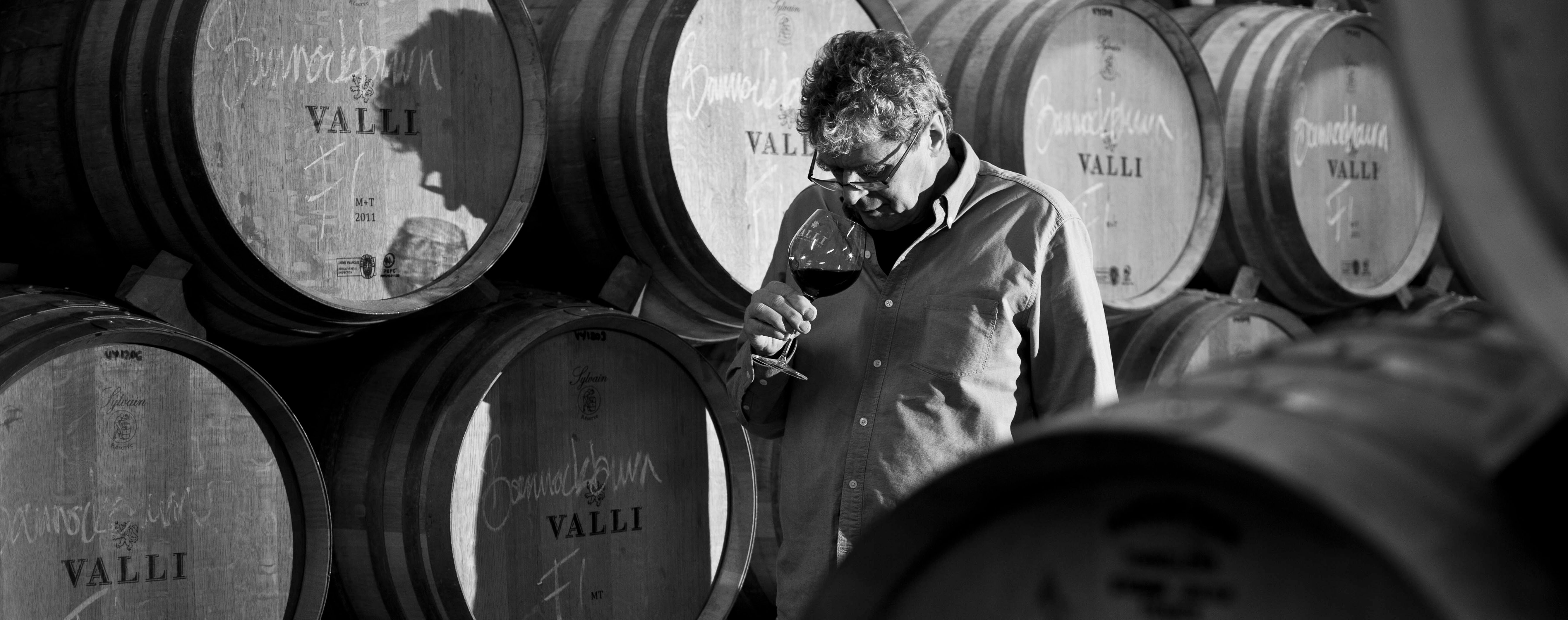 Using secondhand equipment to make first-class Pinots