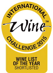 Shortlisted for Wine List of the Year