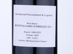 Extra Special Montepulciano d’Abruzzo,2020